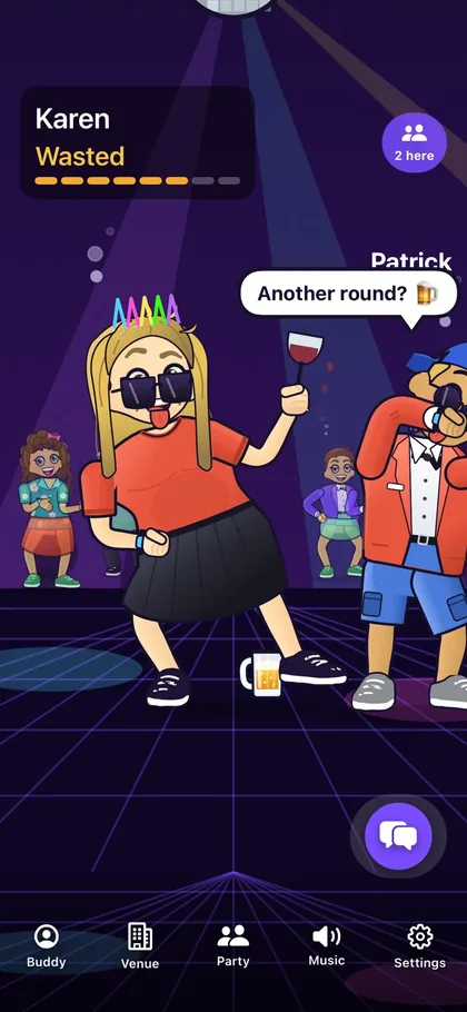 Drunkle Pat comedy app screen 3
